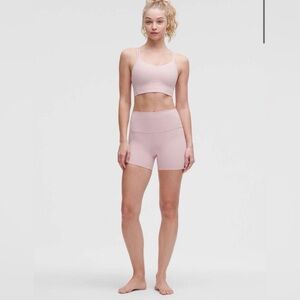 *New* Lululemon Align High-Rise Short 4" in Pink Haze, Size 0